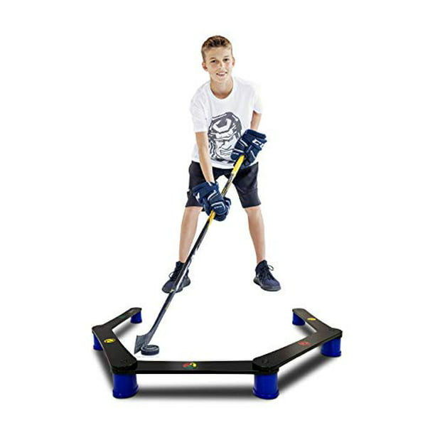 Reaction Time & Coordination Equipment for Puck Control Light Hockey Revolution Lightweight Stickhandling Training Aid Portable & Adjustable 